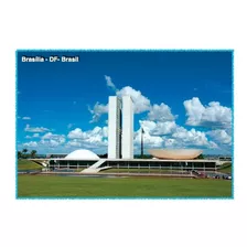 Set Com 6 Cartões Postais Brasília