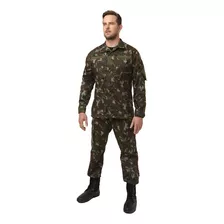 Farda Militar Camuflada Completa Modelo Novo Exército Oferta