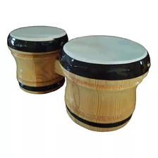 Par De Bongos Infantiles Chicos Nacionales Madera