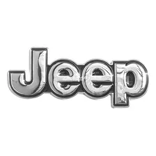 Emblema Logo Jeep Posterior Cromo Renegade Compass Cherokee