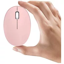 Mouse Tenmos, Rosa/inalambrico/3 Botones/recargable