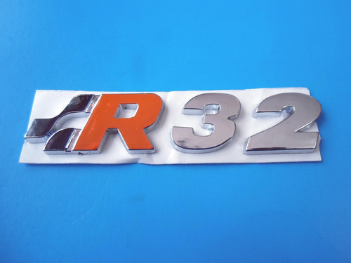 Emblema R32 Volkswagen R 32 Vw #67 Foto 2