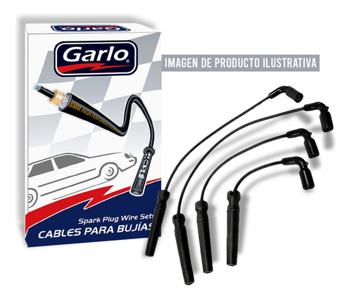 Cables Bujias Garlo Premium Cabriolet V6 2.8l 12v 94/98 Foto 2