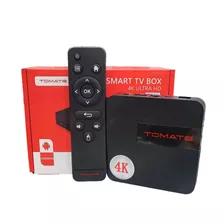 Smart Tv Box 4k Tomate Transforma Sua Tv Em Smart C/ Anatel