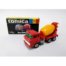 Tomica Hino Mixer Car N° 53 Sin Rodar Caja Original Japan 