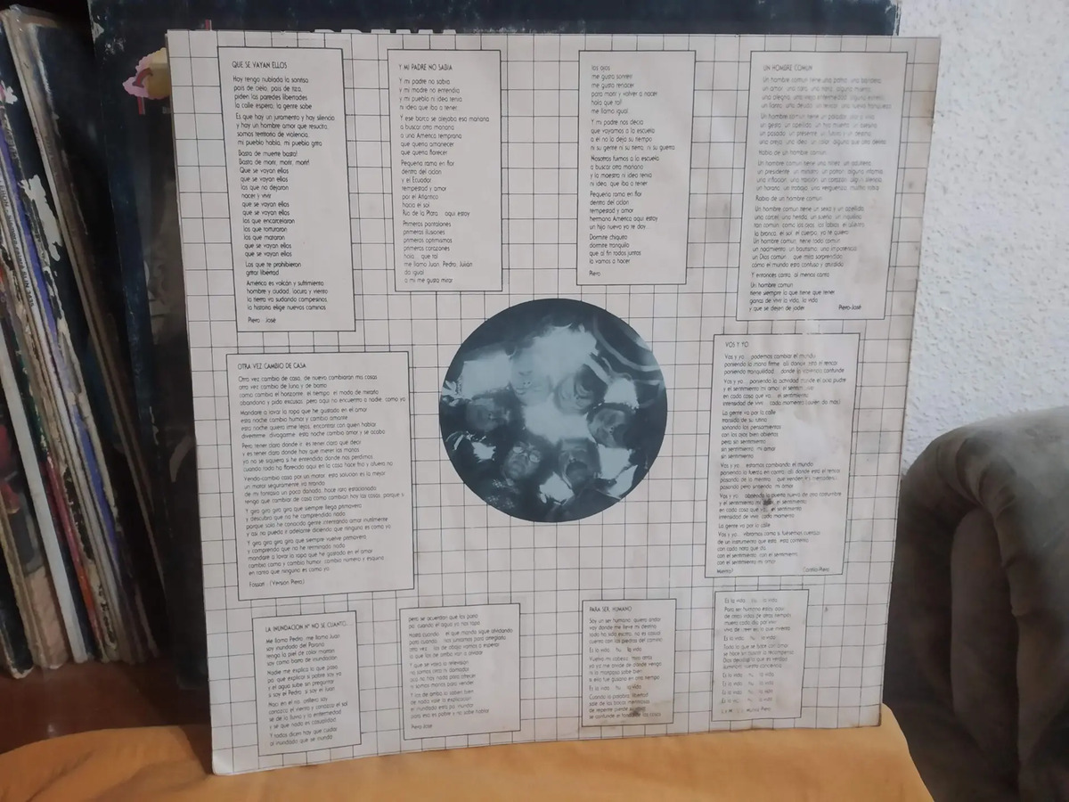 Piero - Un Hombre Común - vinilo 1983