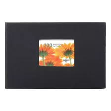 Kiera Grace Album-holds 100 4 X 6 Fotos, Negro