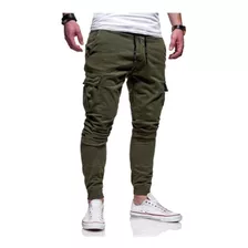 Pantalon Cargo Chupin Gabardina Reforzada Slim Work Hard