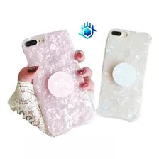 Case Marmol Todos Equipos Mujer Brillos Protector Resistente