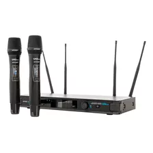 Micrófono Inalámbrico De Mano Doble Uhf Apogee U42 Htd Color Negro