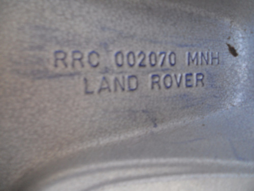 4084-16 Rin Aluminio 17 Pulgs Land Rover 02-05 Nuevo Foto 3