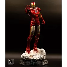 Busto Iron Man Marvel Coleccion Impreso En 3d 2