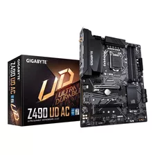 Mother Board Gigabyte Z490 Ud Ac Intel Gen 10 Gamer 