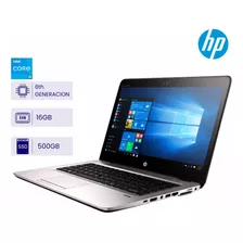 Laptop Hp 840 G3 Core I5 6th° 16gb Ram 500gb Ssd (tactil)