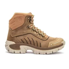 Bota Coturno Adventure Couro Undersports Bico Reforçado Pvc