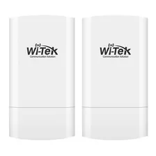 Enlace Punto A Punto Witek 2,4ghz Hasta 2km Wi-cpe111-kit 