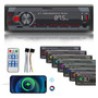 Auto Estereo Coche Reproductor Mp3 Radio Con Bt Aux Usb Sd