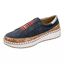 Sapatos Femininos M, Redondos, Ocos, Redondos, N118, Slip On