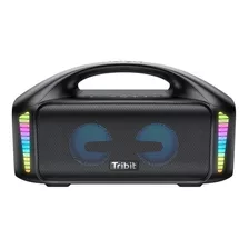 Parlante Tribit Stormbox Blast Portátil Con Bluetooth Waterproof Negro 100v/240v