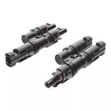 Conector Mc-4 Doble Para Paneles Solares - Marca Disponible