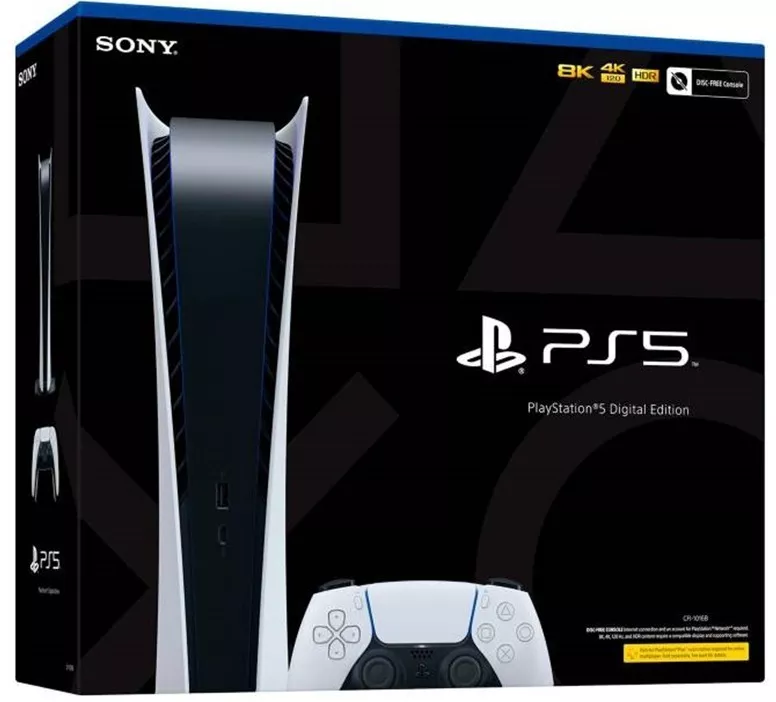 Consola Sony Playstation 5 825gb Digital Edition. Nueva