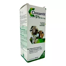 Desparasitante Closantil 5% Inyectable Animales 250 Ml