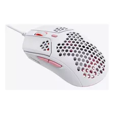 Mouse Para Jogo Hyperx Pulsefire Haste Branco E Rosa