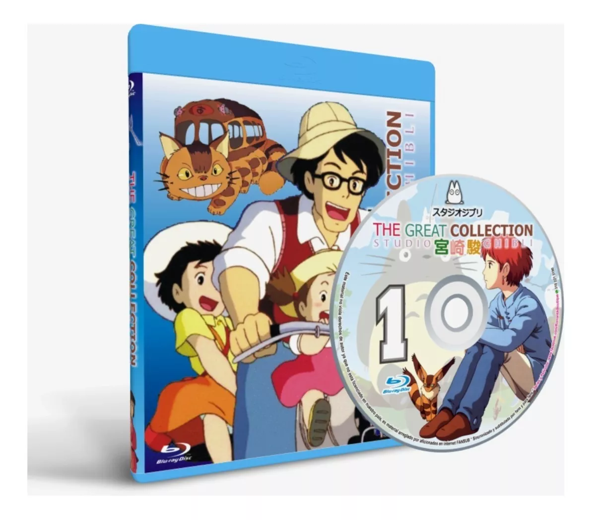  Studio Ghibli Collection Movies Hayao Miyazaki Blu-ray Mkv