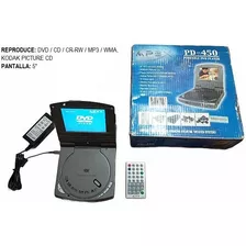 Dvd Portatil 5 Marca Apex Modelo Pd-450