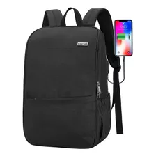 Mochila De Almacenamiento Profundo Para Laptop- Negro