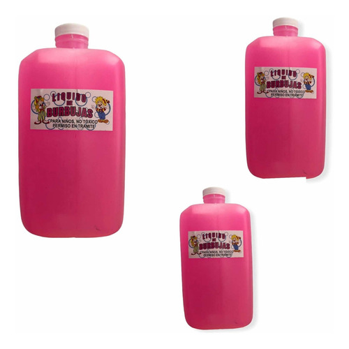 Liquido Concentrado Para Maquina De Burbujas  6 Lts.
