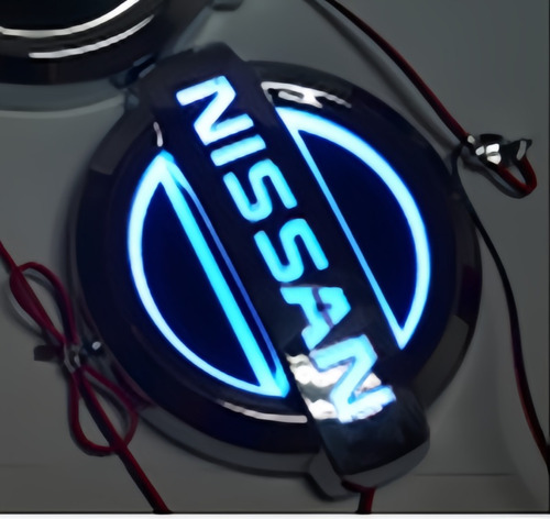 5d Luz Led Con Logotipo De Coche Con Emblema Nissan Genial Foto 3