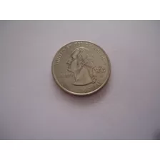 Moeda 25 Cents Quarter Dolar 2002 D Usa Estados Louisiana