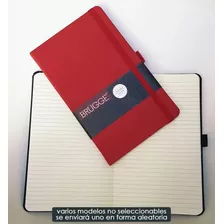 Libreta Brugge 13x21 Signa Hojas Rayadas Color Rojo