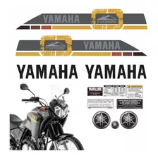 Kit Adesivo Compatível Yamaha Tenere Xtz 250 2016 Cinza