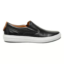 Sapatênis Masculino - Couro Legítimo Floater -slip On Grife,