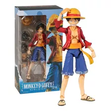 Boneco Articulado Monkey D. Luffy One Piece Anime Ace Zoro