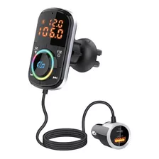 Nisuta Transmisor Fm Bluetooth Ns-fm72 Usb X2 Carga R Ppct