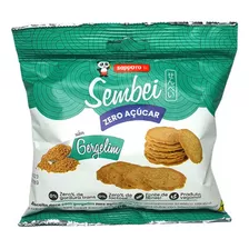 Biscoito Doce Com Gergelim Zero Açucar Sembei 50g Sapporo