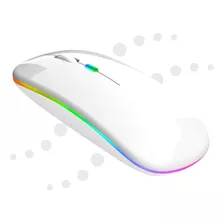 Mouse Sem Fio Recarregável Com Led Rgb 2.4ghz Envio Imediato