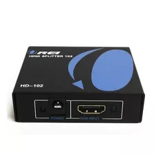 Orei Hd-102 1x2 Divisor Alimentado Por Hdmi De 1 Puerto Ver 