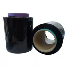 Rollo De Vinipel Industrial Negro De 12cmx500m