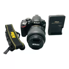 Câmera Nikon D3200 C Lente 18:55 Seminova 1400 Cliques