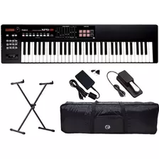 Teclado Sintetizador Roland Xps10 61 Teclas + Bag Luxo