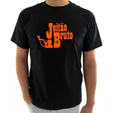 Camiseta Masculina Jeitão Bruto Neon Country Texas Coleção