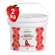 Máscara Hidratação Máxima Nos Fios Profissional Morango 2kg