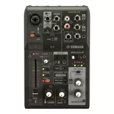 Yamaha Ag03mk2 Negro 6 Canales Live Streaming Loopback