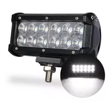 Barra Led 36w Neblinero 7 Faro Camioneta 4x4 - Tuning