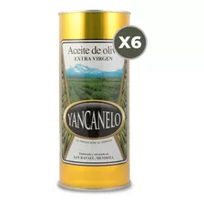 Aceite De Oliva Extra Virgen Clasico Yancanelo 500 Ml. X6
