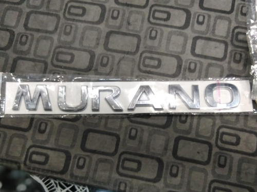 Foto de 1 Emblema Murano De Nissan Modelo Viejo Repuesto Generico 